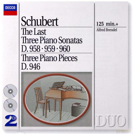 Alfred Brendel: Schubert: The Last Three Piano Sonatas [2CD]