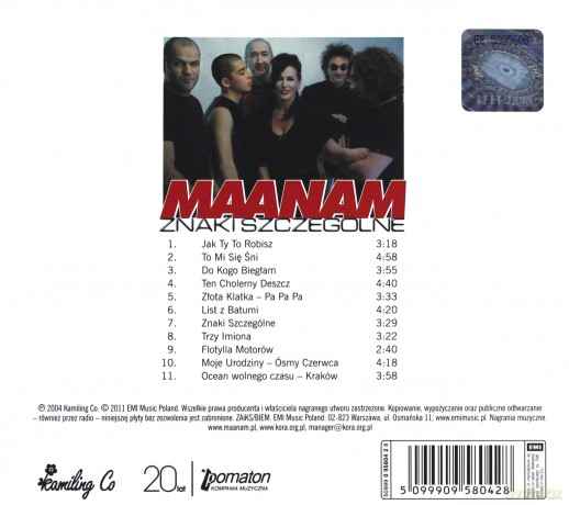 Maanam: Znaki Szczególne (digipack) [CD]
