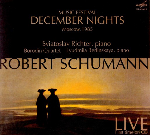 Richterberlinskayaborodin Qt: Schumannmusic Festival December Nights [CD]