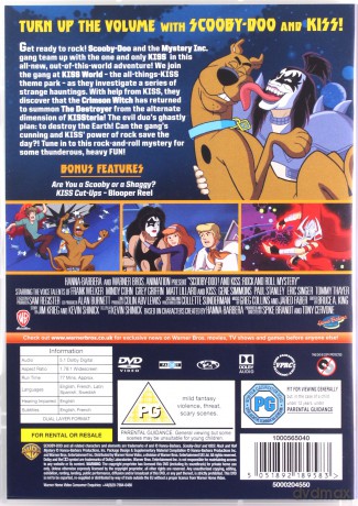 Scooby-Doo! And Kiss: Rock and Roll Mystery (Scooby-Doo i Kiss: Straszenie na scenie) [DVD]