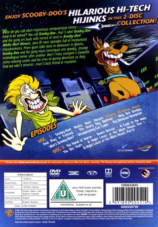 Scooby Doo Ruh Roh Robots [2DVD]