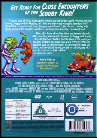 Scooby Doo The Alien Invaders [DVD]