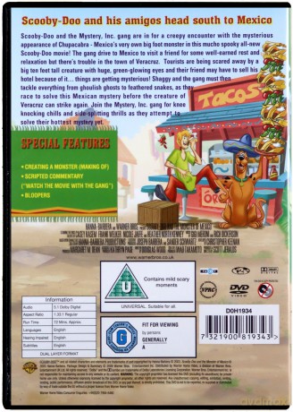 Scooby Doo The Monster Of Mexico [DVD]