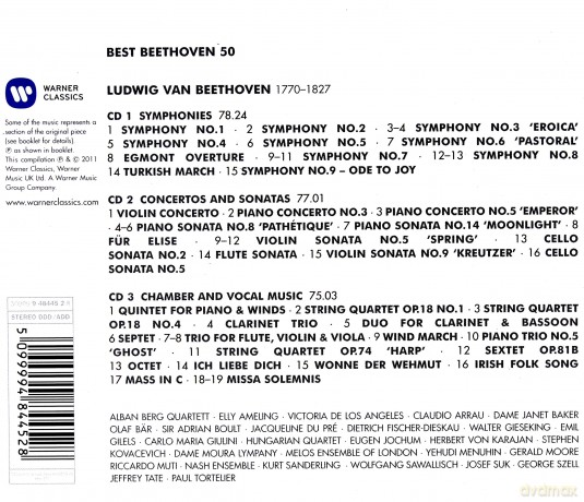 50 Best Beethoven [3CD]