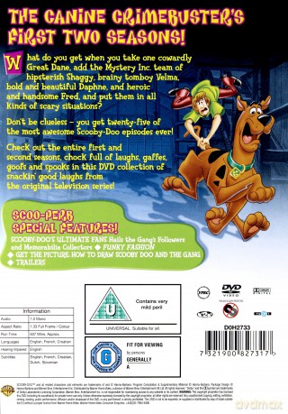 Scooby-Doo Complete Season 1-2 [4DVD]