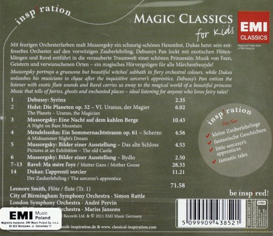 Magic Classics - For Kids [CD]