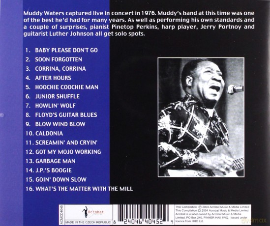 Muddy Waters: Screamin And Cryin - Live In Warsaw 1976 [CD]