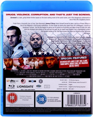 Screwed (Wkręcony. Prawdziwe życie klawisza) [Blu-Ray]