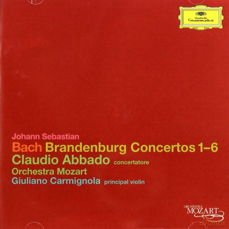 Claudio Abbado: Bach:Brandenburg Concertos 1-6 [2CD]
