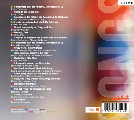 Ensemble Contraste Karine Deshayes: Songs (digipack) [CD]