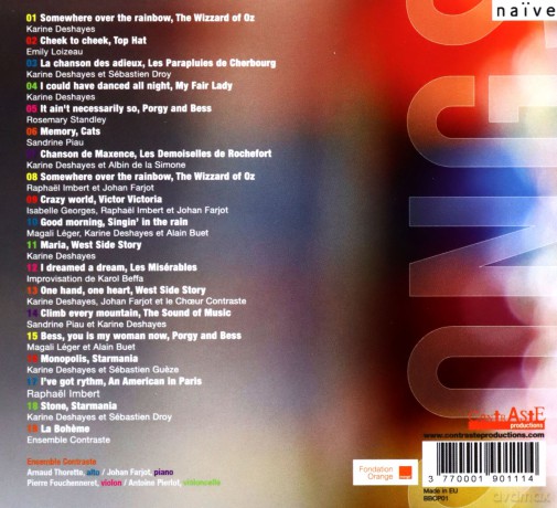 Ensemble Contraste Karine Deshayes: Songs (digipack) [CD]