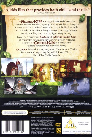 Secret Of Kells (Sekret księgi z Kells) [DVD]