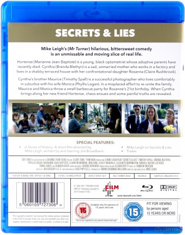 Secrets & Lies (Sekrety i kłamstwa) [Blu-Ray]