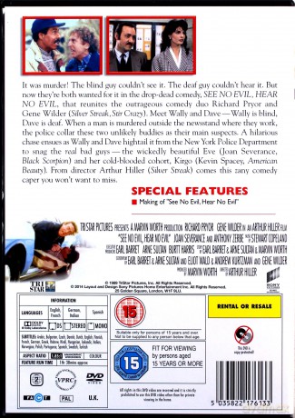 Nic nie widziałem, nic nie słyszałem [DVD]