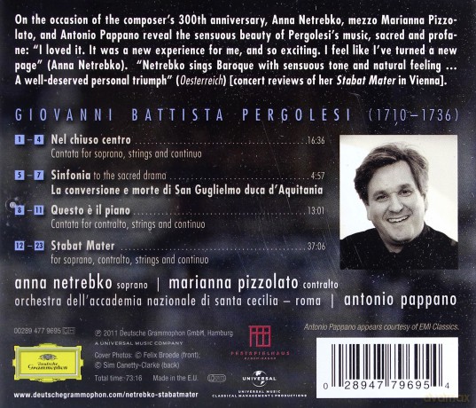 Anna Netrebko: Pergolesi:Stabat Mater (PL) [CD]