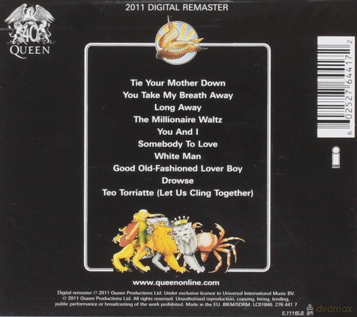Queen: A Day At The Races [CD]