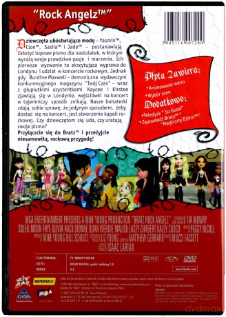 Bratz: Anioły Rocka [DVD]