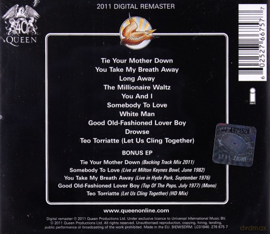 Queen: A Day At The Races (PL) [2CD]