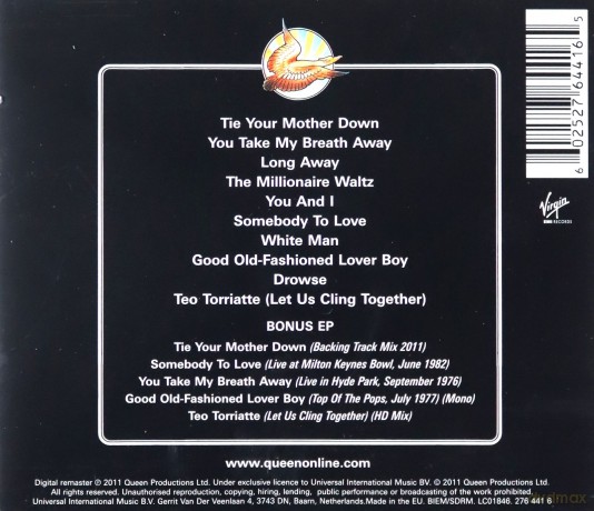 Queen: A Day At The Races Deluxe [2CD]
