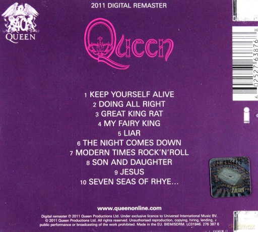 Queen: Queen [CD]