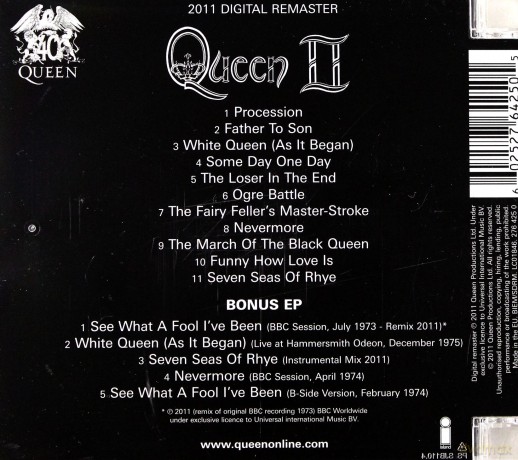 Queen: Queen II Deluxe [2CD]