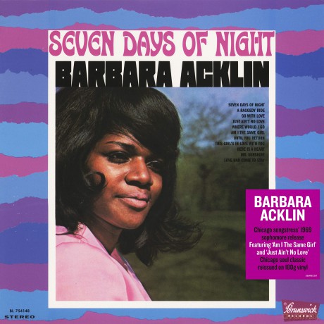 Barbara Acklin: Seven Days Of Night [Winyl]