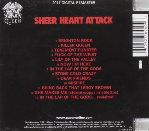 Queen: Sheer Heart Attack [CD]