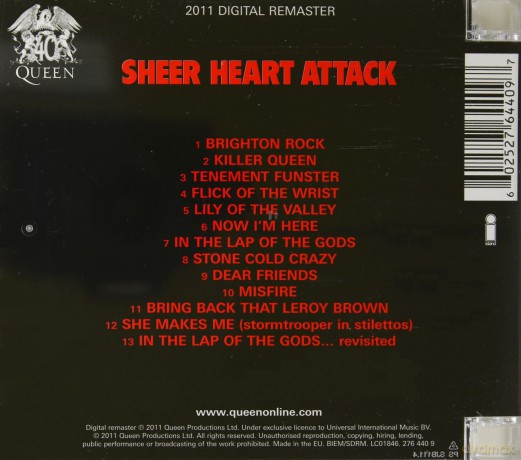 Queen: Sheer Heart Attack [CD]