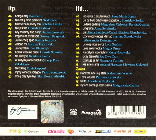 Agnieszka Osiecka Itp. Itd (digipack) [2CD]