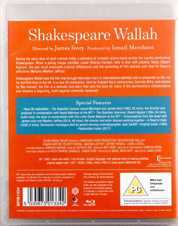 Shakespeare Wallah [Blu-Ray]