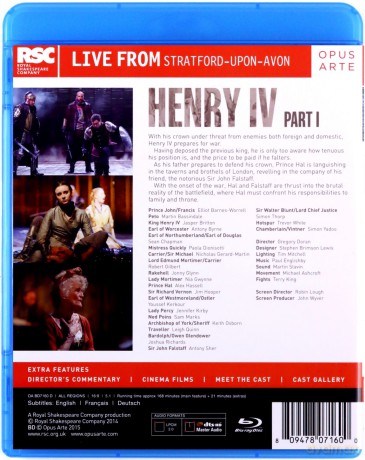 Shakespeare:Henry Iv Part 1 [Blu-Ray]