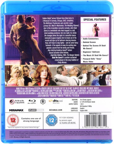 Shall We Dance (Zatańcz ze mną) [Blu-Ray]