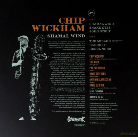 Chip Wickham: Shamal Wind [Winyl]