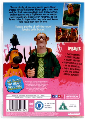 Shaun The Sheep - Twos Company [DVD]