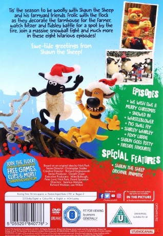 Shaun The Sheep - We Wish Ewe A Merry Christmas [DVD]