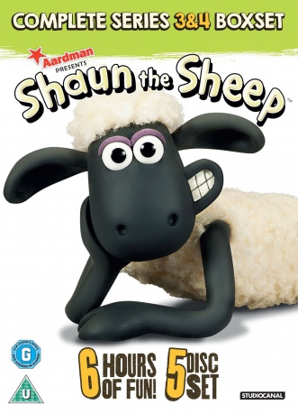 Shaun The Sheep Complete Season 3-4 (Baranek) [5DVD]