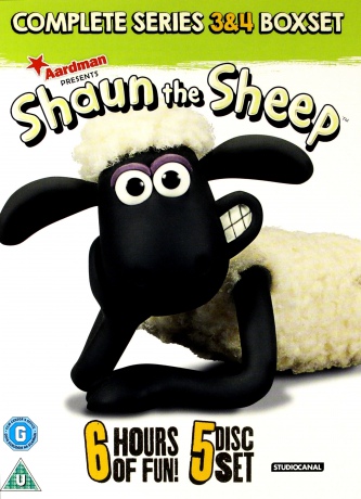 Shaun The Sheep Complete Season 3-4 (Baranek) [5DVD]