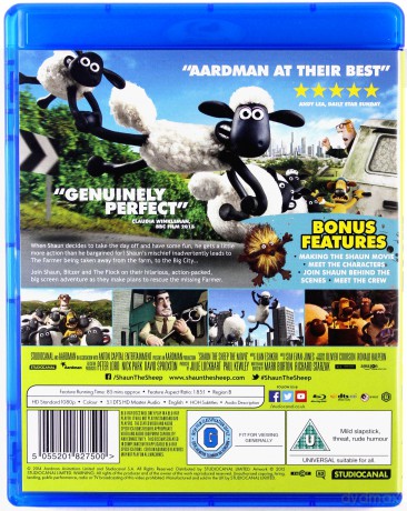 Shaun The Sheep Movie [Blu-Ray]