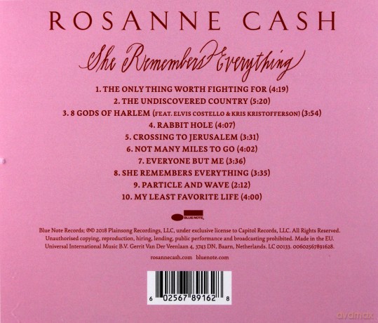 Rosanne Cash: She Remembers Everything [CD]