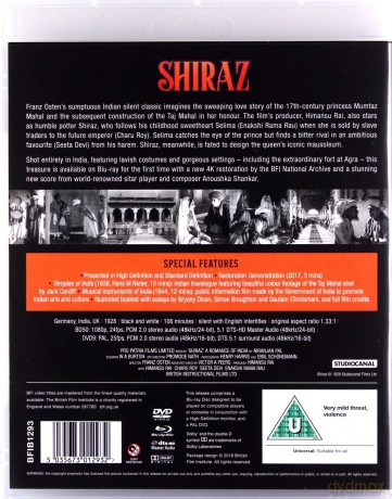 Shiraz [Blu-Ray]+[DVD]