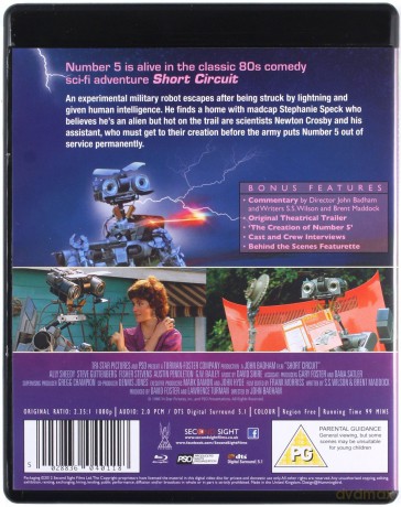 Short Circuit (Krótkie spięcie) [Blu-Ray]