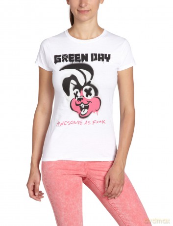 Green Day: Road Kill, White (S) [T-Shirt]