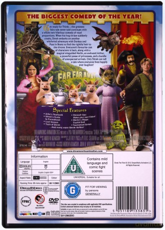Shrek The Third [DVD]