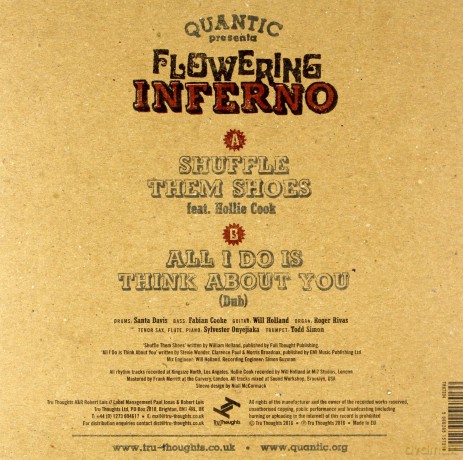 Quantic Presenta Flowering Inferno: Shuffle Them Shoes Feat. Hollie Cook [Winyl]