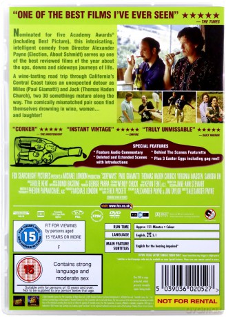 Sideways [DVD]