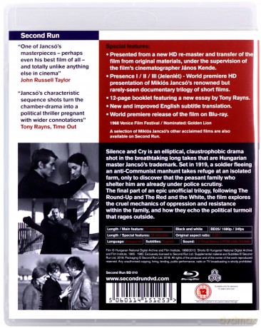 Silence And Cry (Cisza i krzyk) [Blu-Ray]