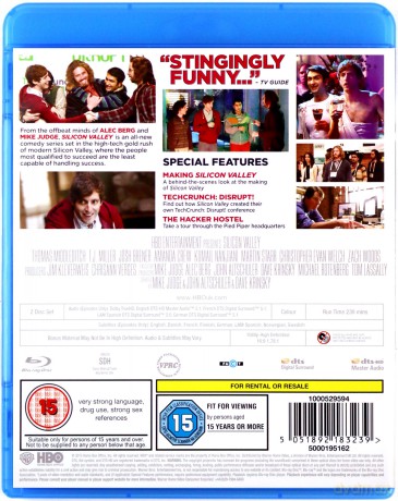 Silicon Valley Complete Season 1 [2xBlu-Ray]
