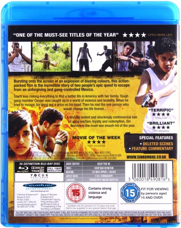 Sin Nombre (Ucieczka z piekła) [Blu-Ray]