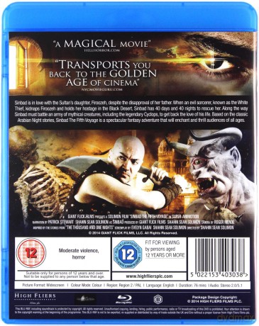 Sinbad The Fifth Voyage [Blu-Ray]