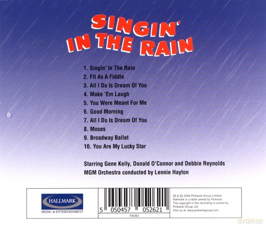 Gene Kelly: Singin In The Rain soundtrack [CD]